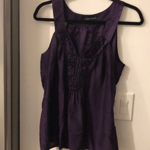 Banana Republic Tops - Purple Banana Republic Silk Tank